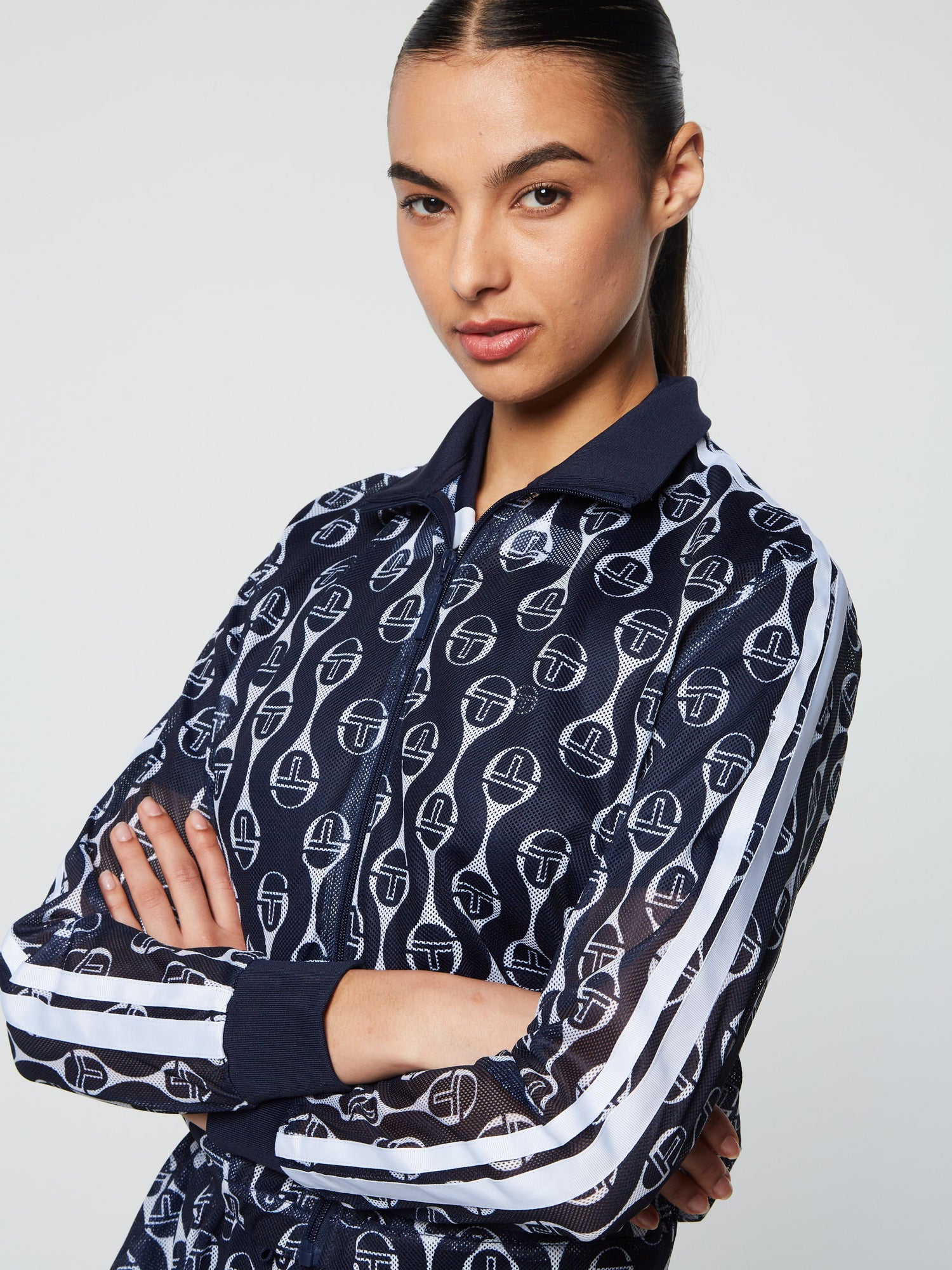 Women | Lesi Mesh Jacket | Maritime Blue