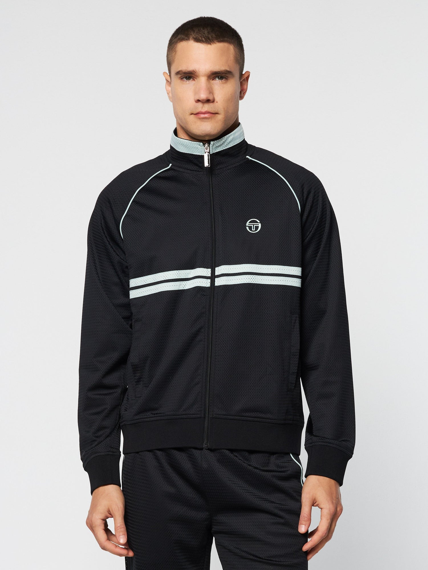 Men | Spazio Dallas Track Jacket | Black Beauty