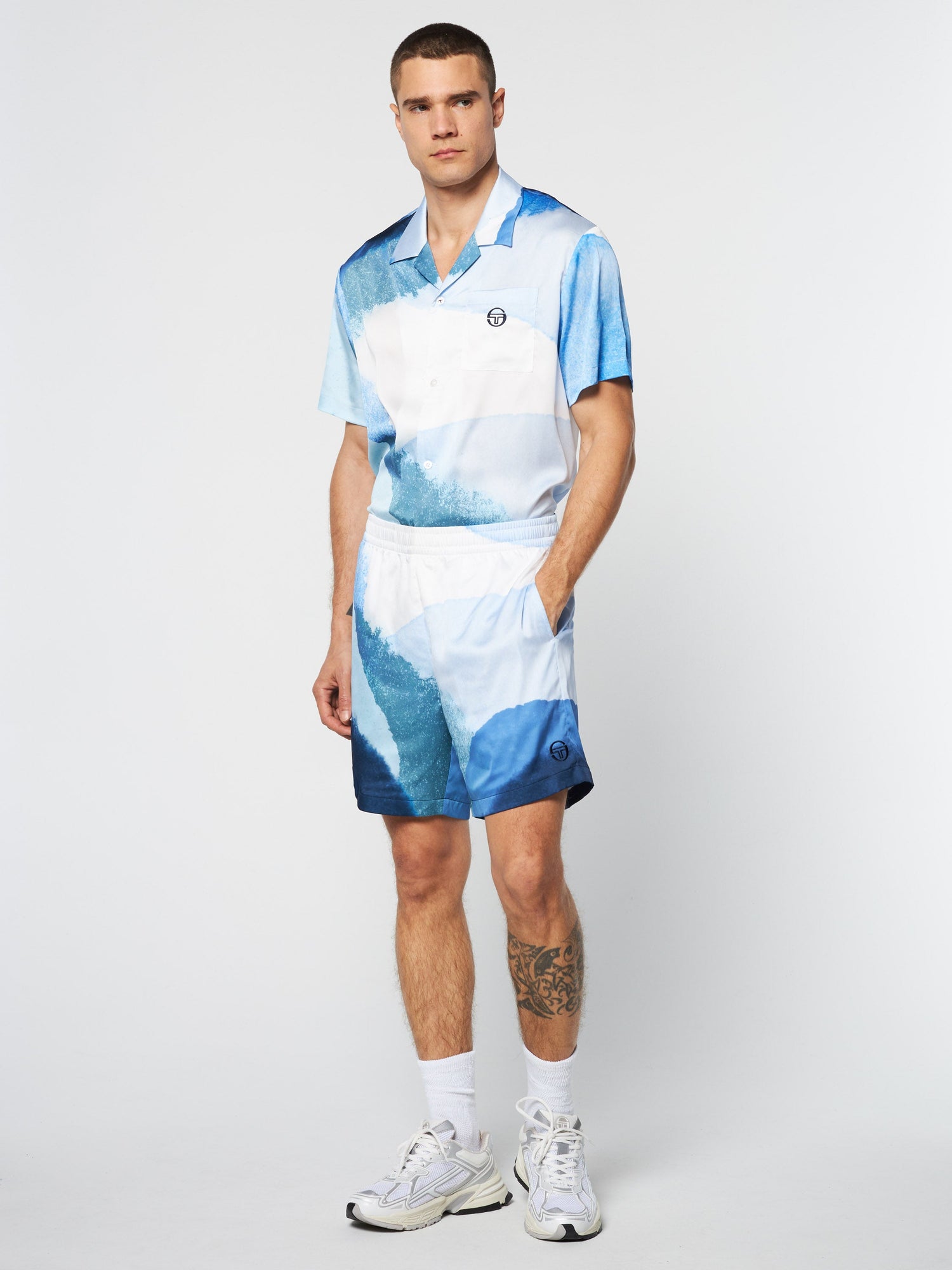 Men | Spiaggia Cabana Short | Maritime Blue Multi