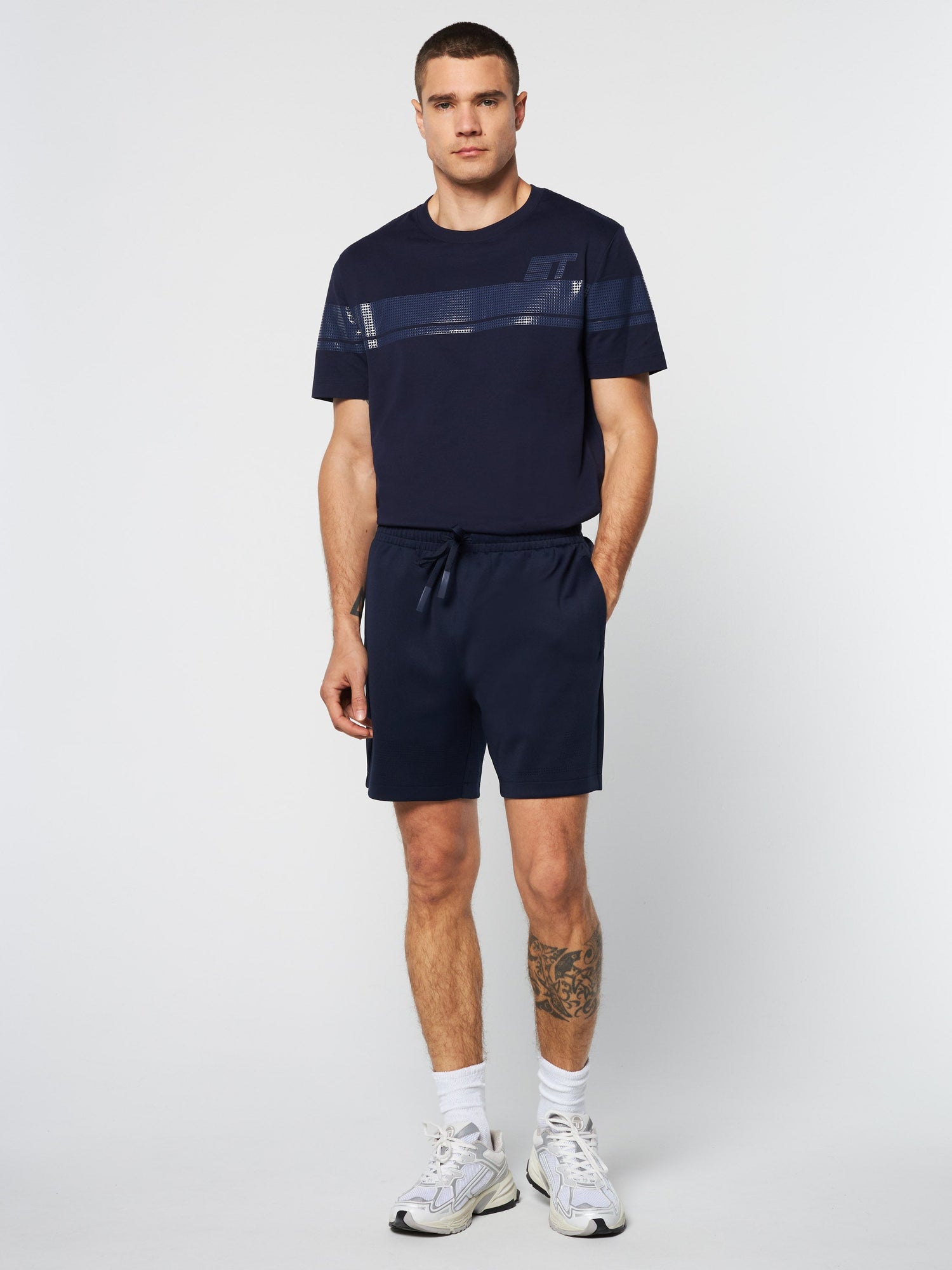 Men | Perforata Short | Maritime Blue
