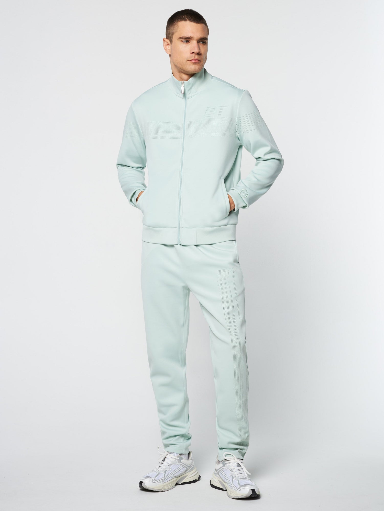 Men | Perforata Track Jacket | Surf Spray