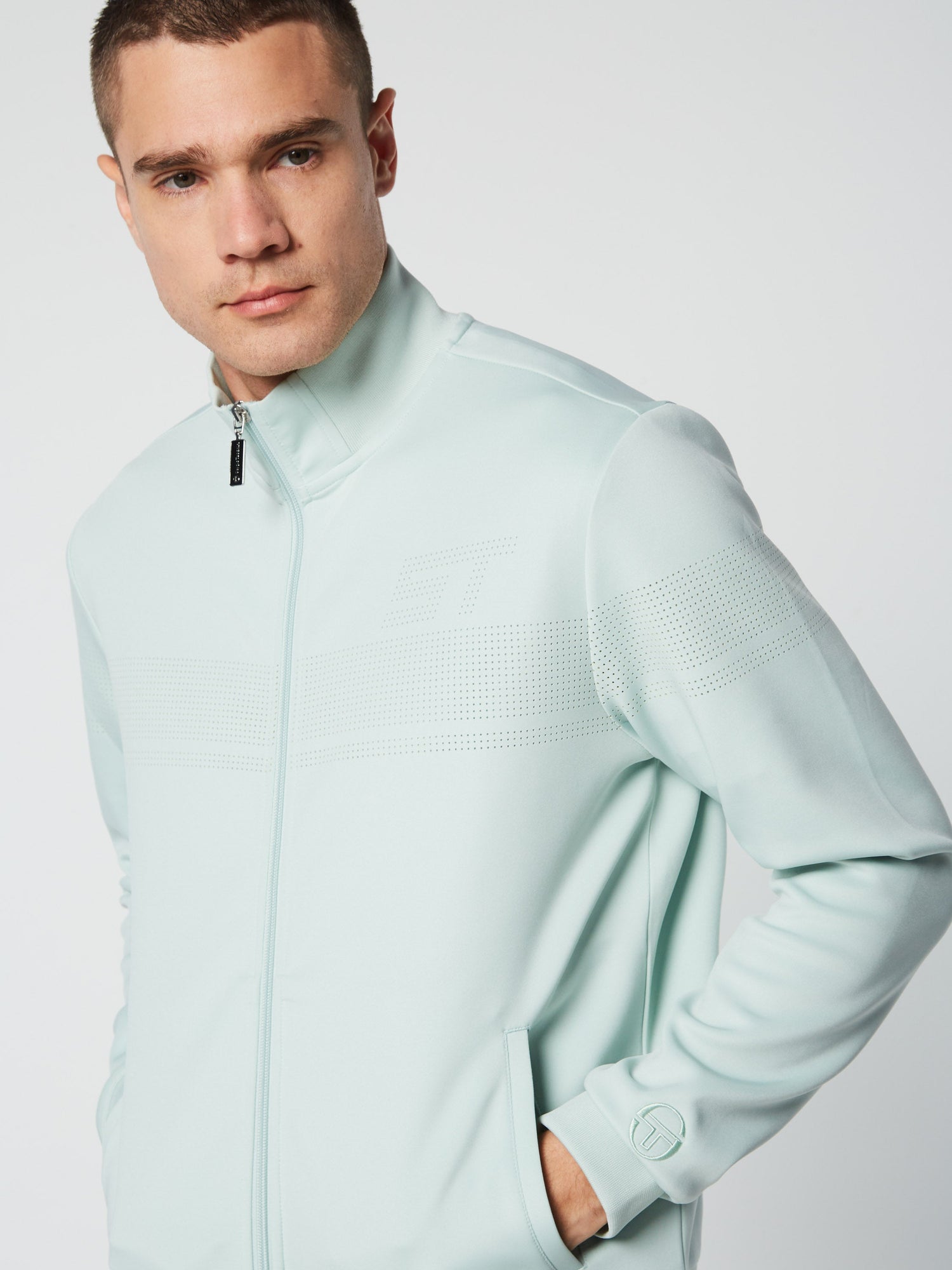 Men | Perforata Track Jacket | Surf Spray