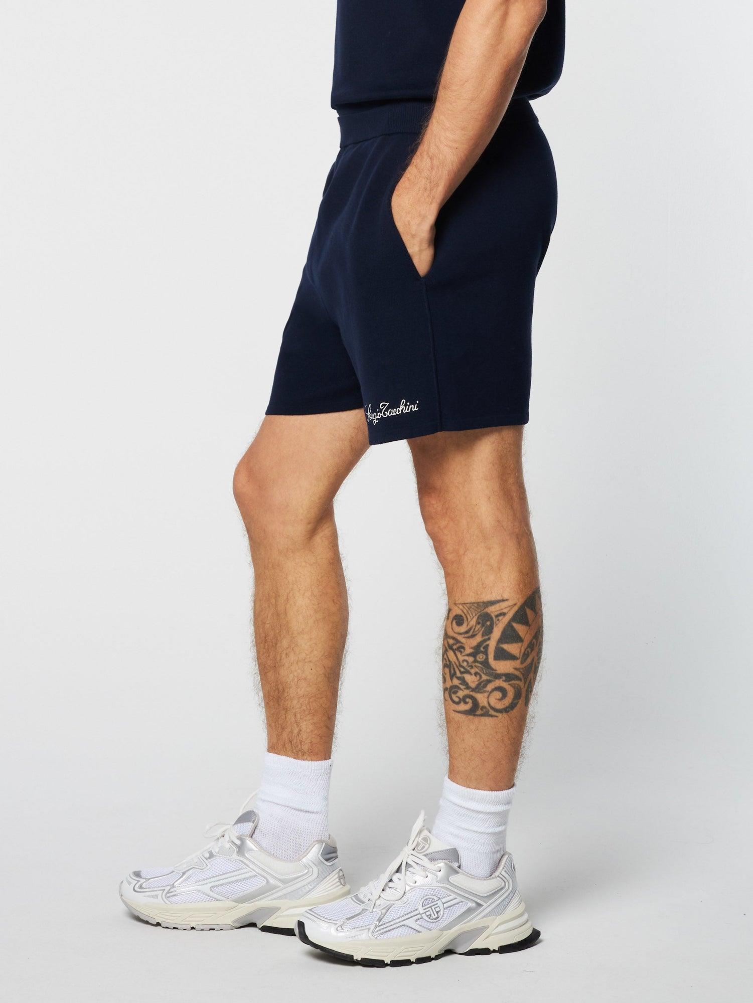Men | Roselli Knit Short | Maritime Blue