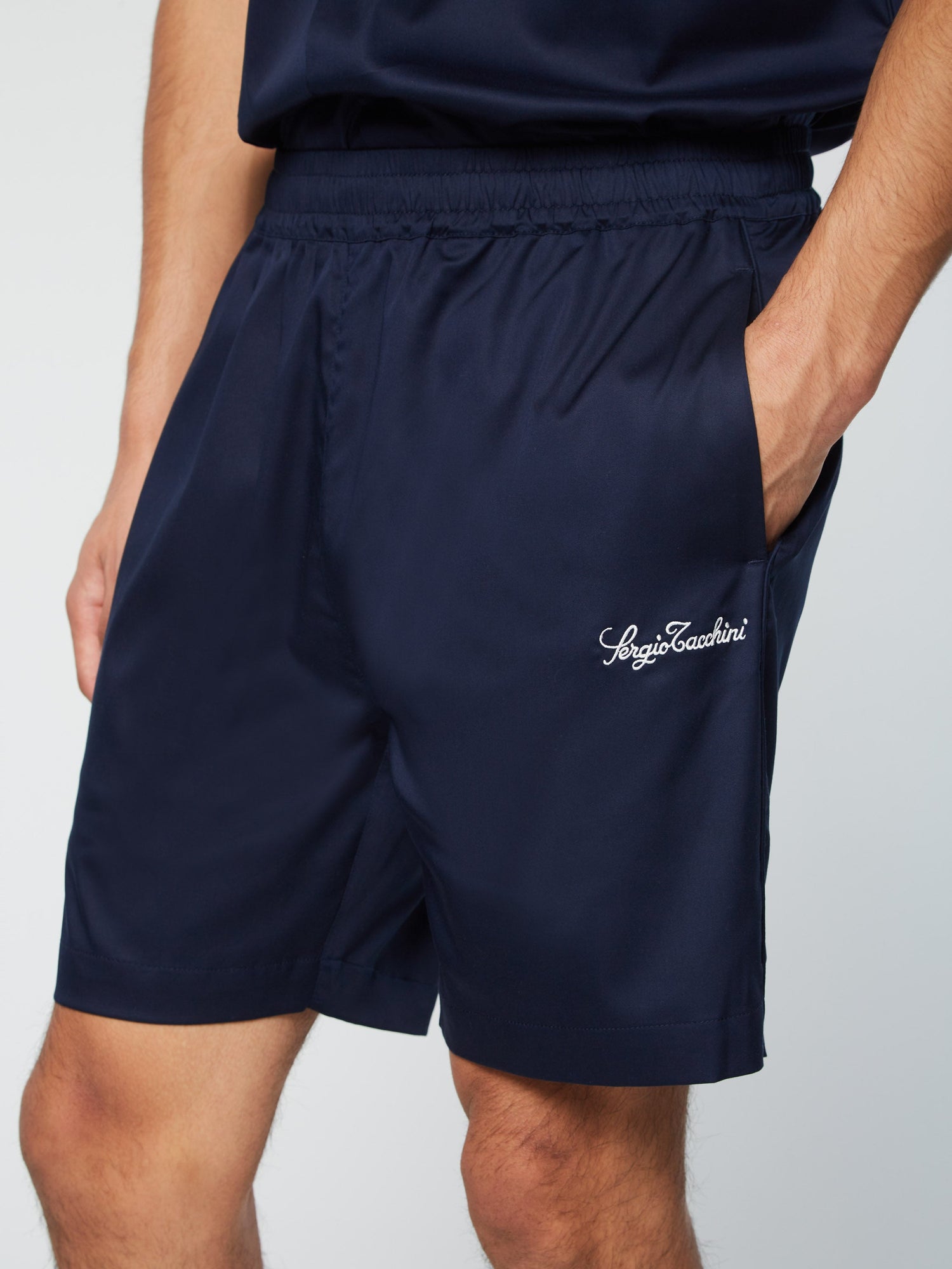 Men | Giorgio Lounge Short | Maritime Blue