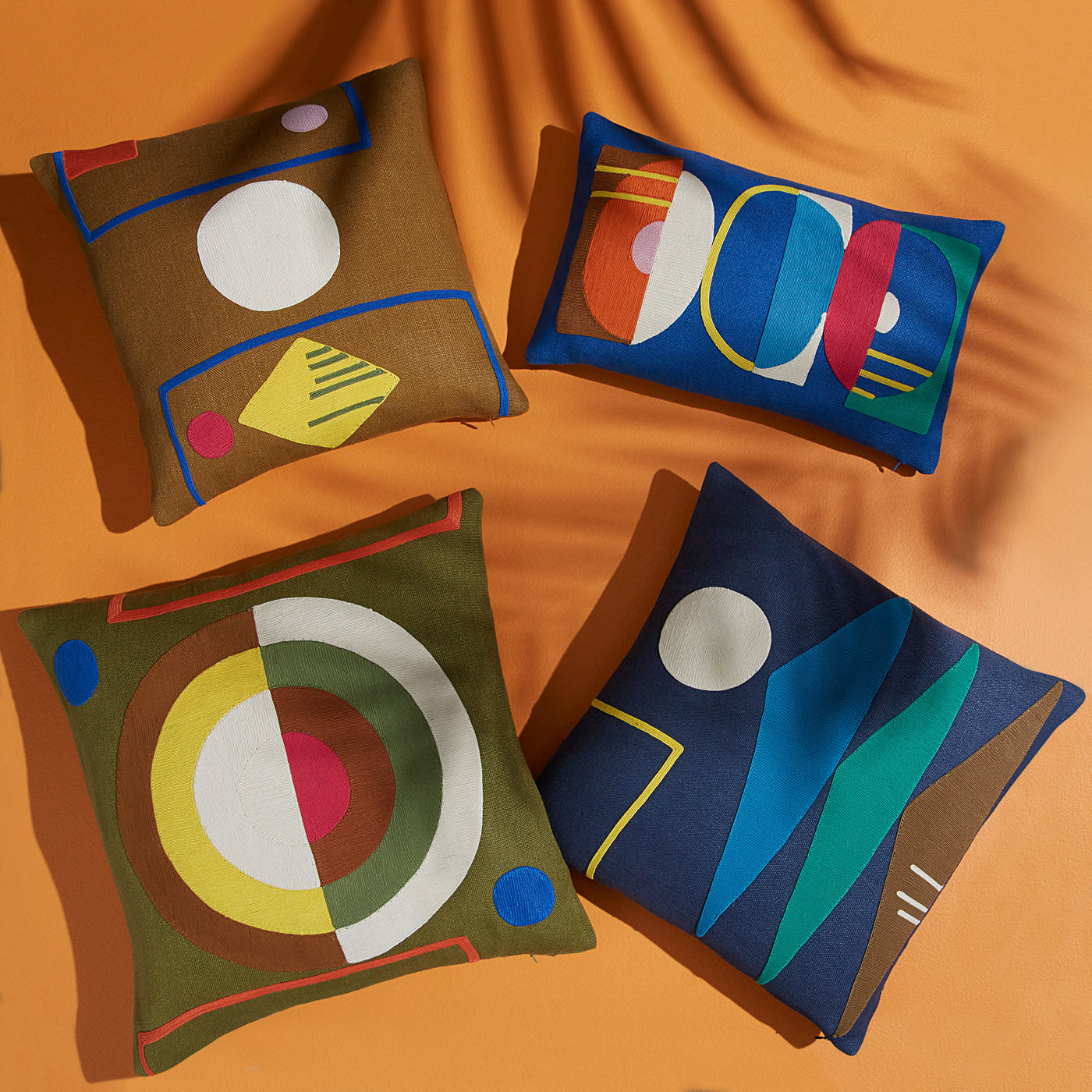 Monterey Circles Pillow - group view