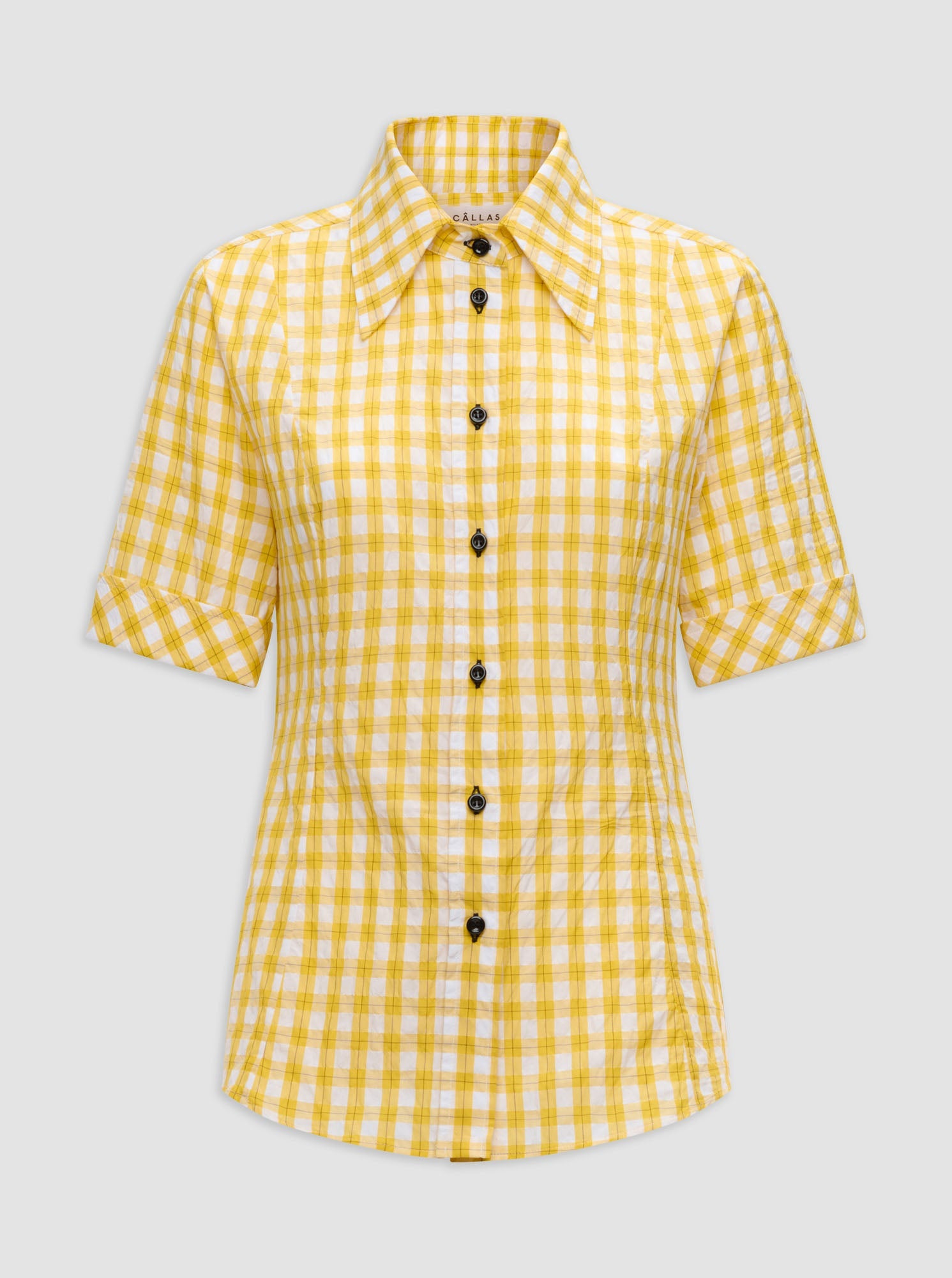 Sunny Slim Shirt | Yellow