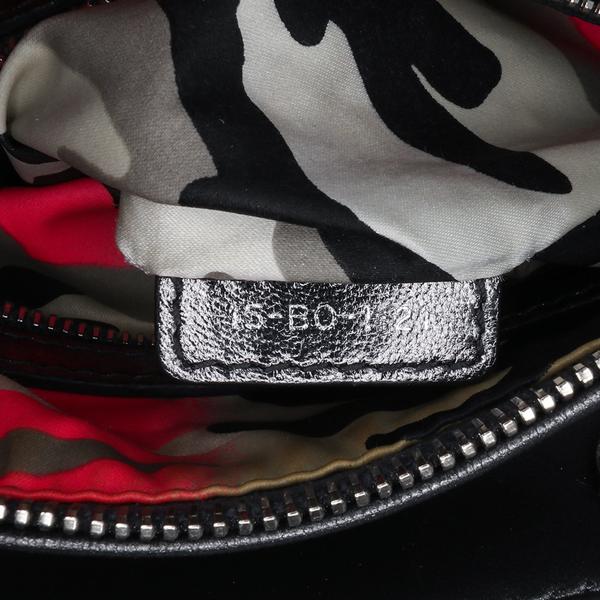 Dior | Pre-Owned Anselm Reyle Medium Metallic Lambskin Cannage Lady - I | Gray/Dark Gray