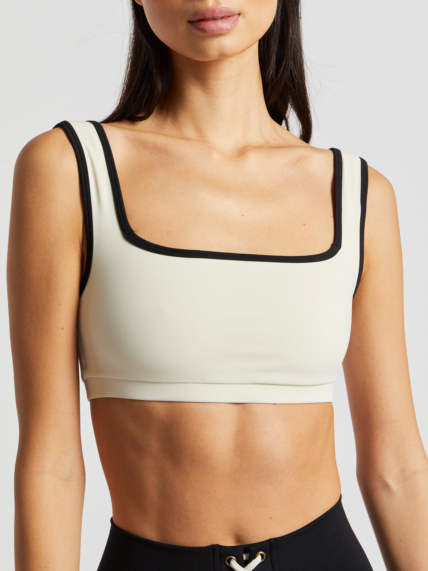 Women | Strut This | The Margot Bra | Ivory/Black/Black