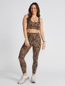 Women | Varley | Form Elsie Bra | Cocoa Block Floral