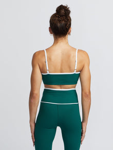Women | Year of Ours | Ribbed Two Tone Bralette | Green