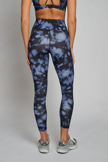 Spiritual Gangster | Mirage Lotus 7/8 Legging | Dusk Blue