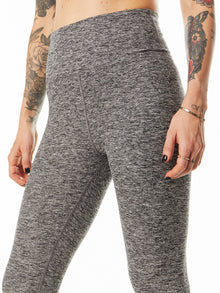 Year of Ours | Sculpt Stretch High Legging | Heather Grey