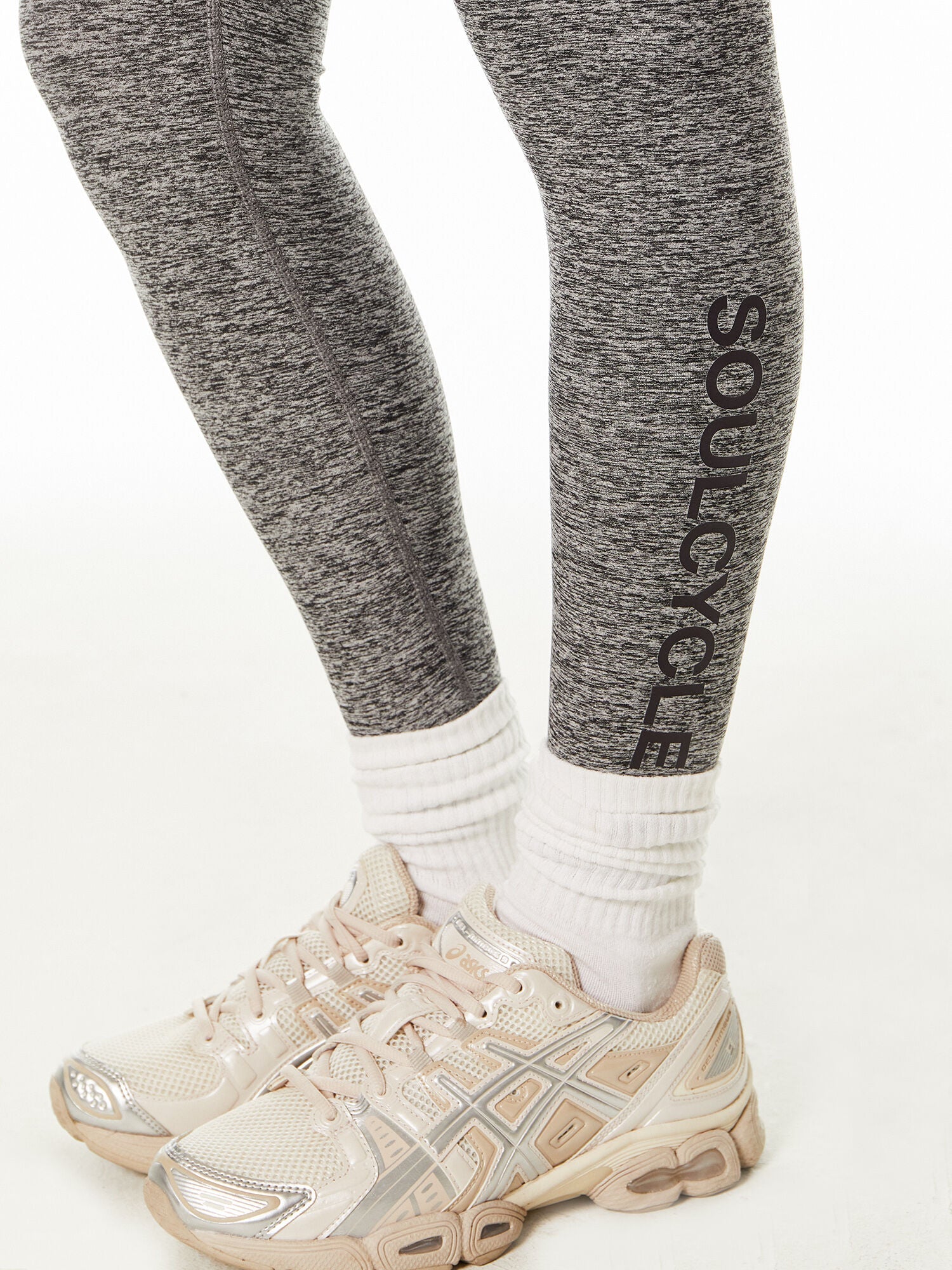 Year of Ours | Sculpt Stretch High Legging | Heather Grey