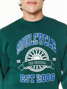 Unisex | Soul by SoulCycle | Sam Crew Neck | Green