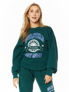 Unisex | Soul by SoulCycle | Sam Crew Neck | Green