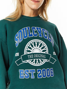 Unisex | Soul by SoulCycle | Sam Crew Neck | Green