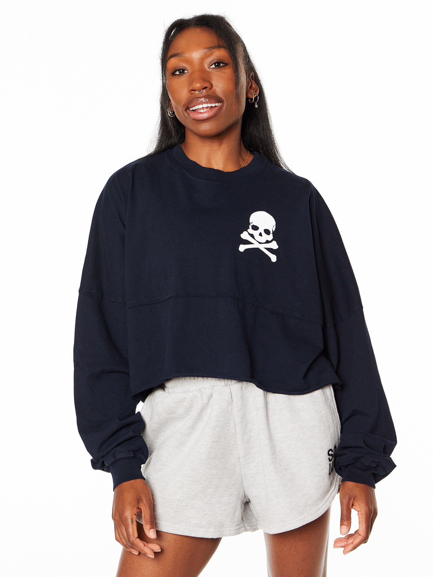 Spirit Jersey | Cropped Spirit Jersey | Navy