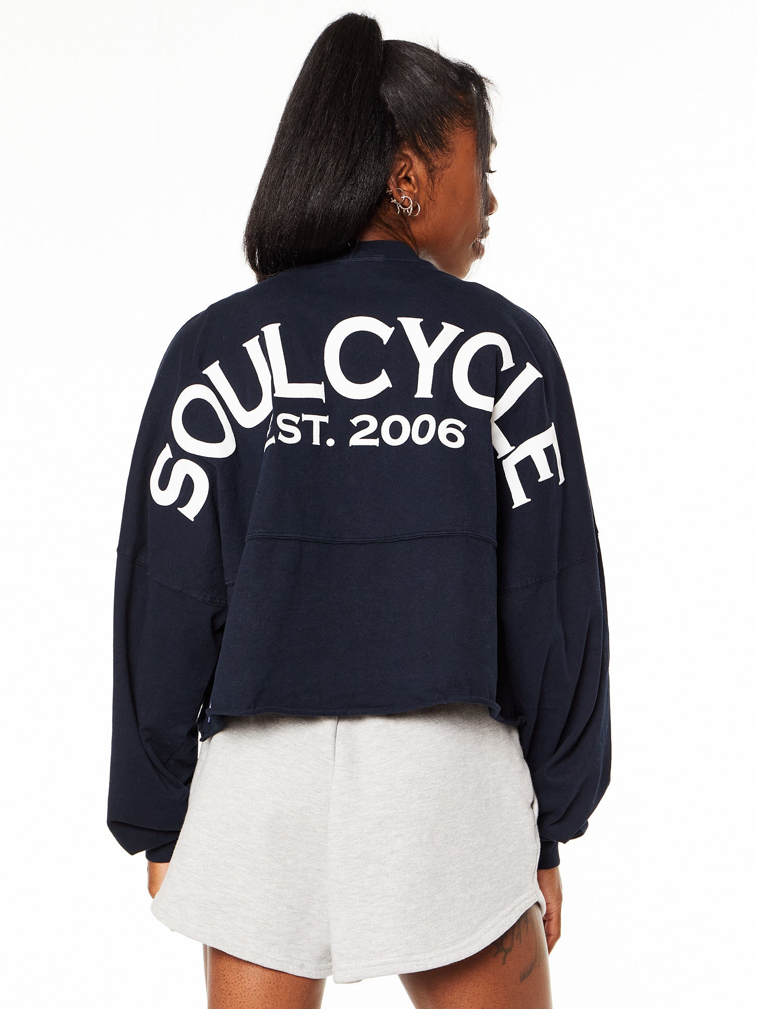 Spirit Jersey | Cropped Spirit Jersey | Navy