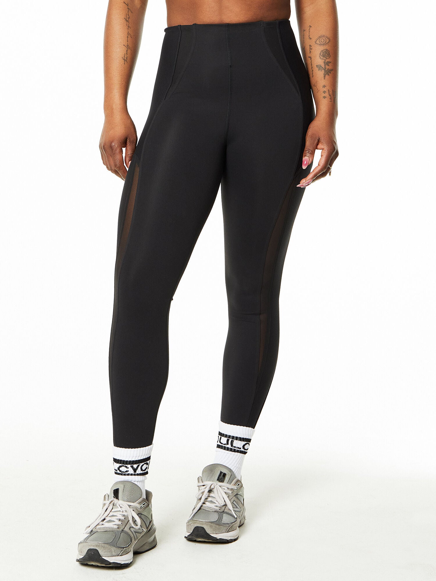 Lululemon | 25" Everlux Mesh High-Rise Tight | Black