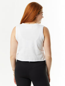 Renee Tank 'PBCH' | White