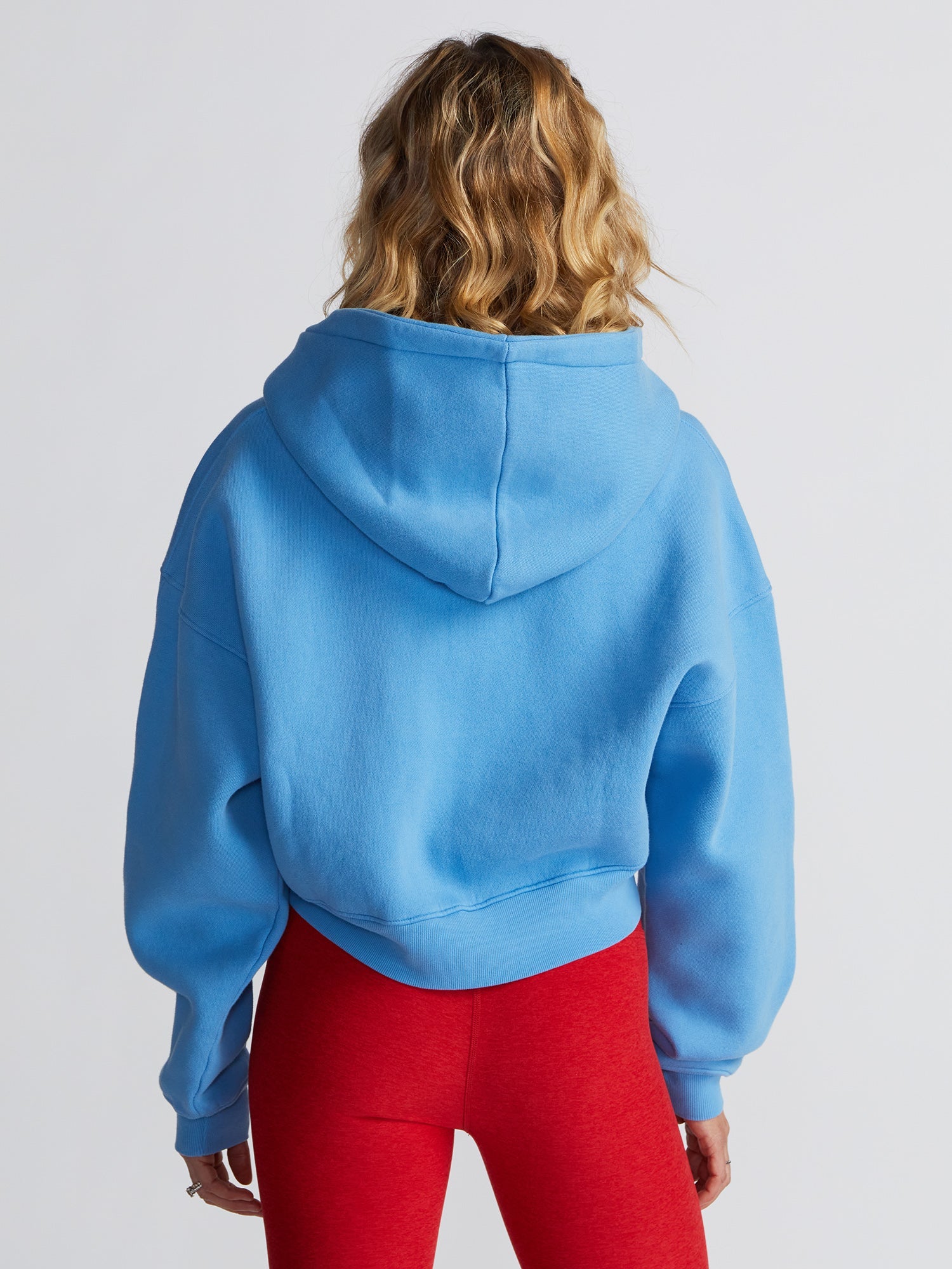 Women | Soul by SoulCycle | Marissa Blue Crop Zip | Blue