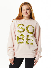 Sam Crew Sweatshirt 'SOBE' | Light Pink