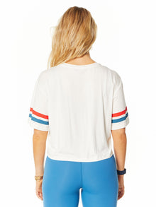 SPLITS59 | Ava Jersey Tee | White