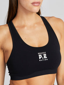Women | P.E Nation | Restore Seamless Sports Bra | Black