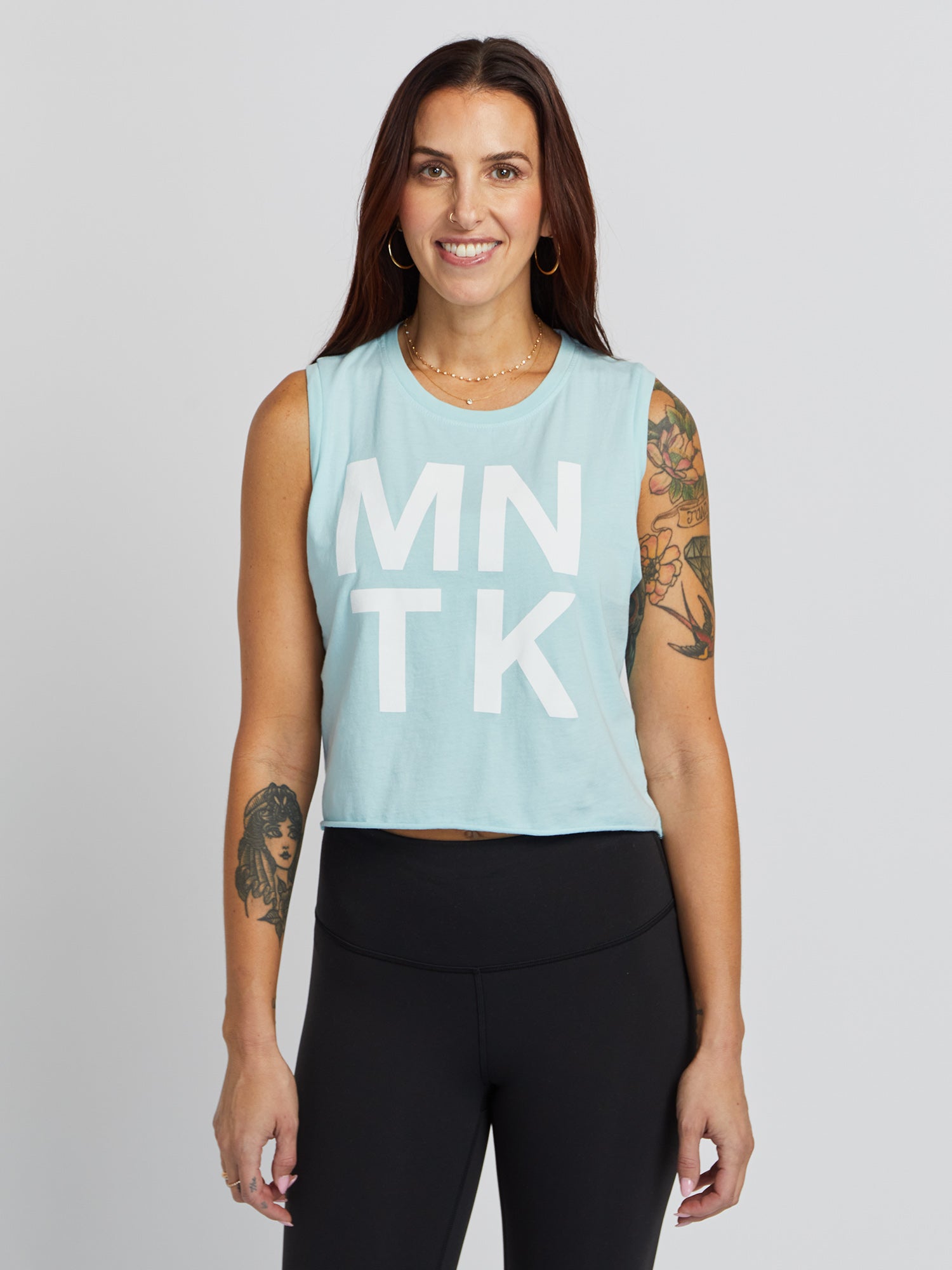 Women | Soul by SoulCycle | Renee Tank Montauk | Blue Glow