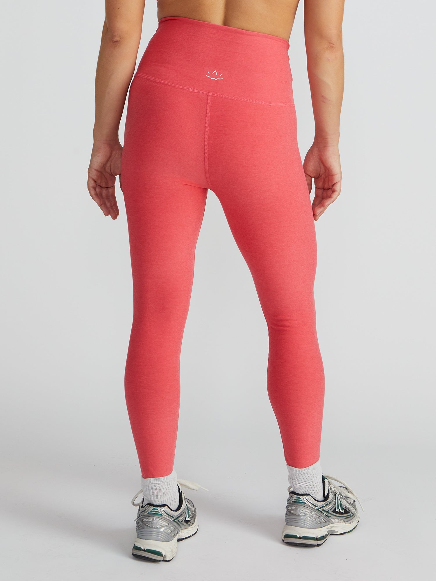 Women | Beyond Yoga | At Your Leisure Legging | Heathered Coral