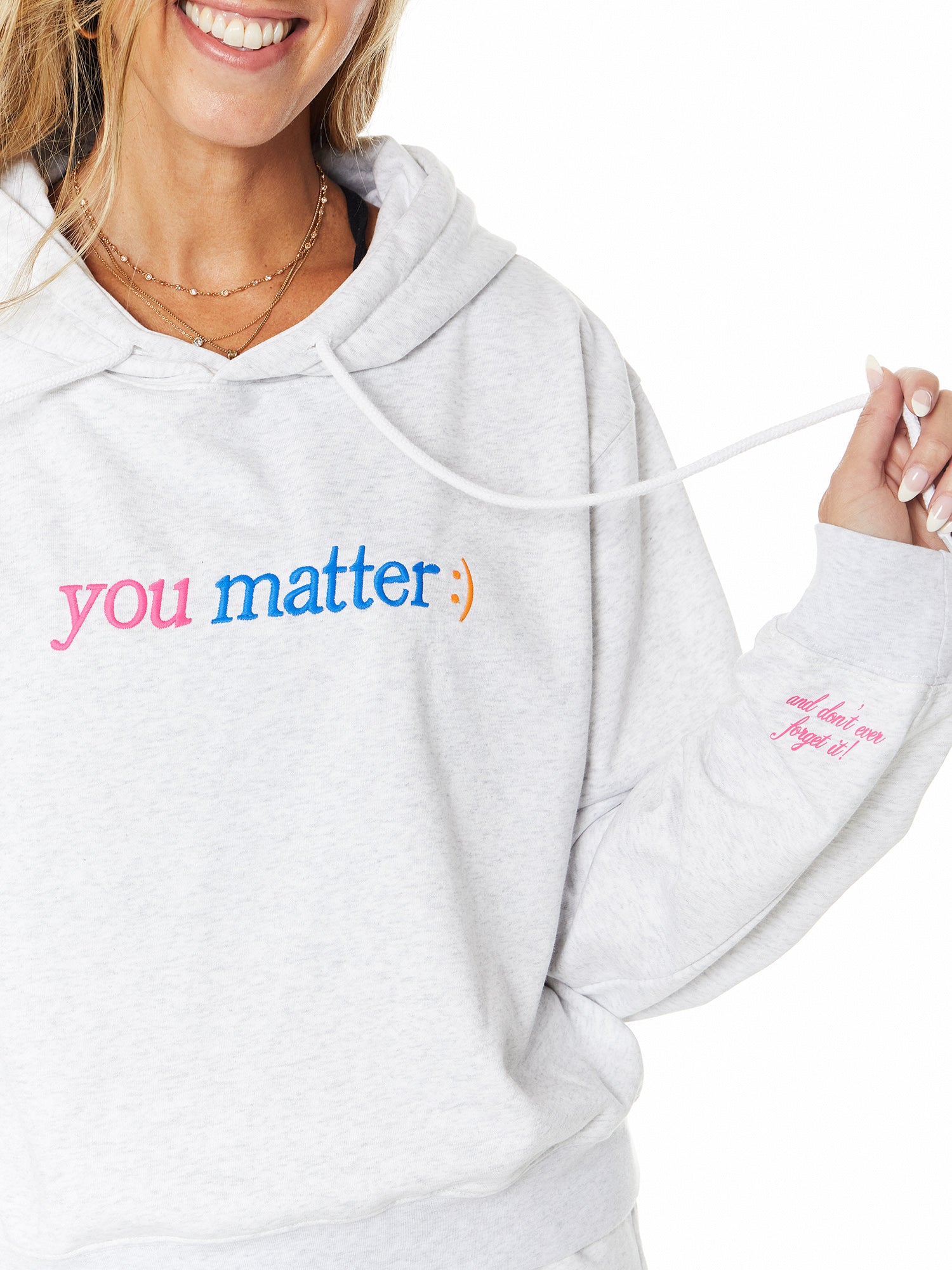 The Mayfair Group | You Matter Hoodie | Grey