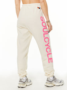 Aviator Nation | Heart Stitch 4 Sweatpants | Cream