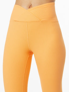 Women | Year of Ours | Ribbed Veronica Legging Papaya | Orange