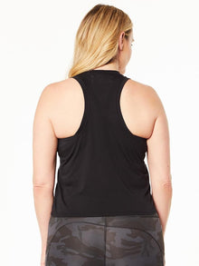 Tara Tank 'HALF WHEEL WITH SOULCYCLE' | Black