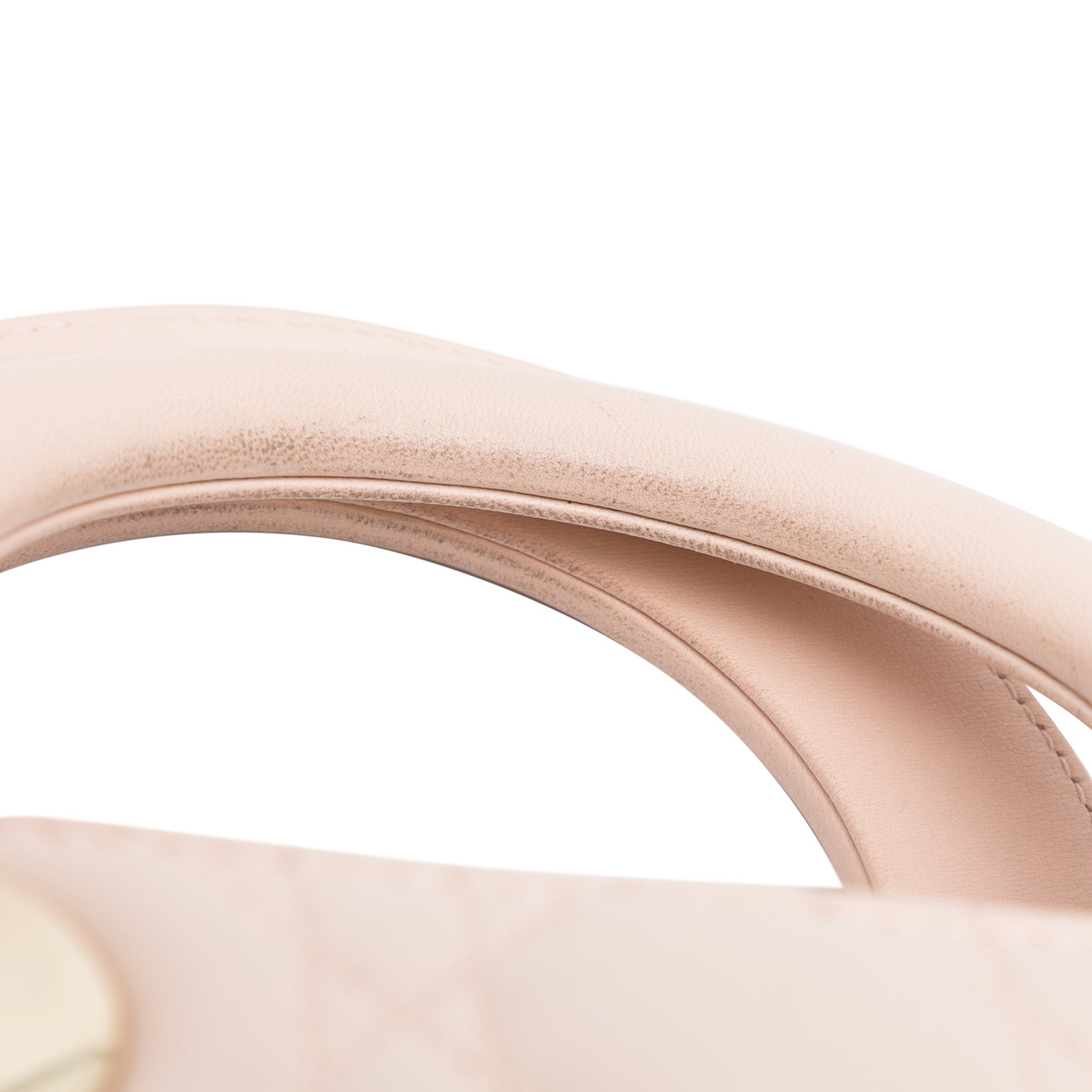 Dior | Pre-Owned Small Lambskin Cannage My ABCLady | Pink/Light Pink