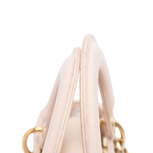 Dior | Pre-Owned Small Lambskin Cannage My ABCLady | Pink/Light Pink