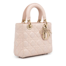 Dior Pre-Owned Small Lambskin Cannage My ABCDior Lady Dior | Women | Pink x Light Pink