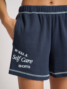 Women | The Mayfair Group | Soul Self Care Sweatshort | Blue