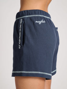 Women | The Mayfair Group | Soul Self Care Sweatshort | Blue