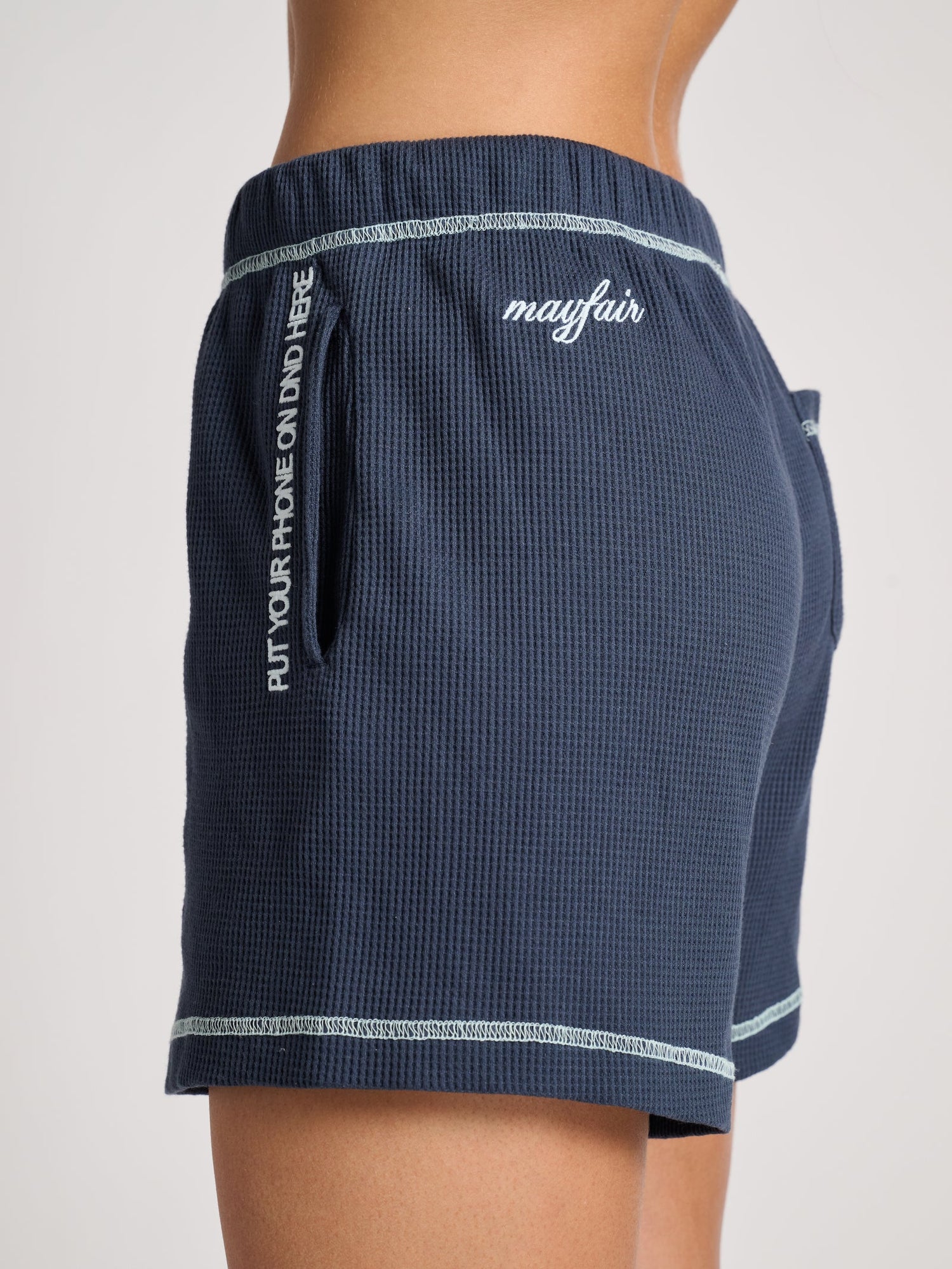 Women | The Mayfair Group | Soul Self Care Sweatshort | Blue