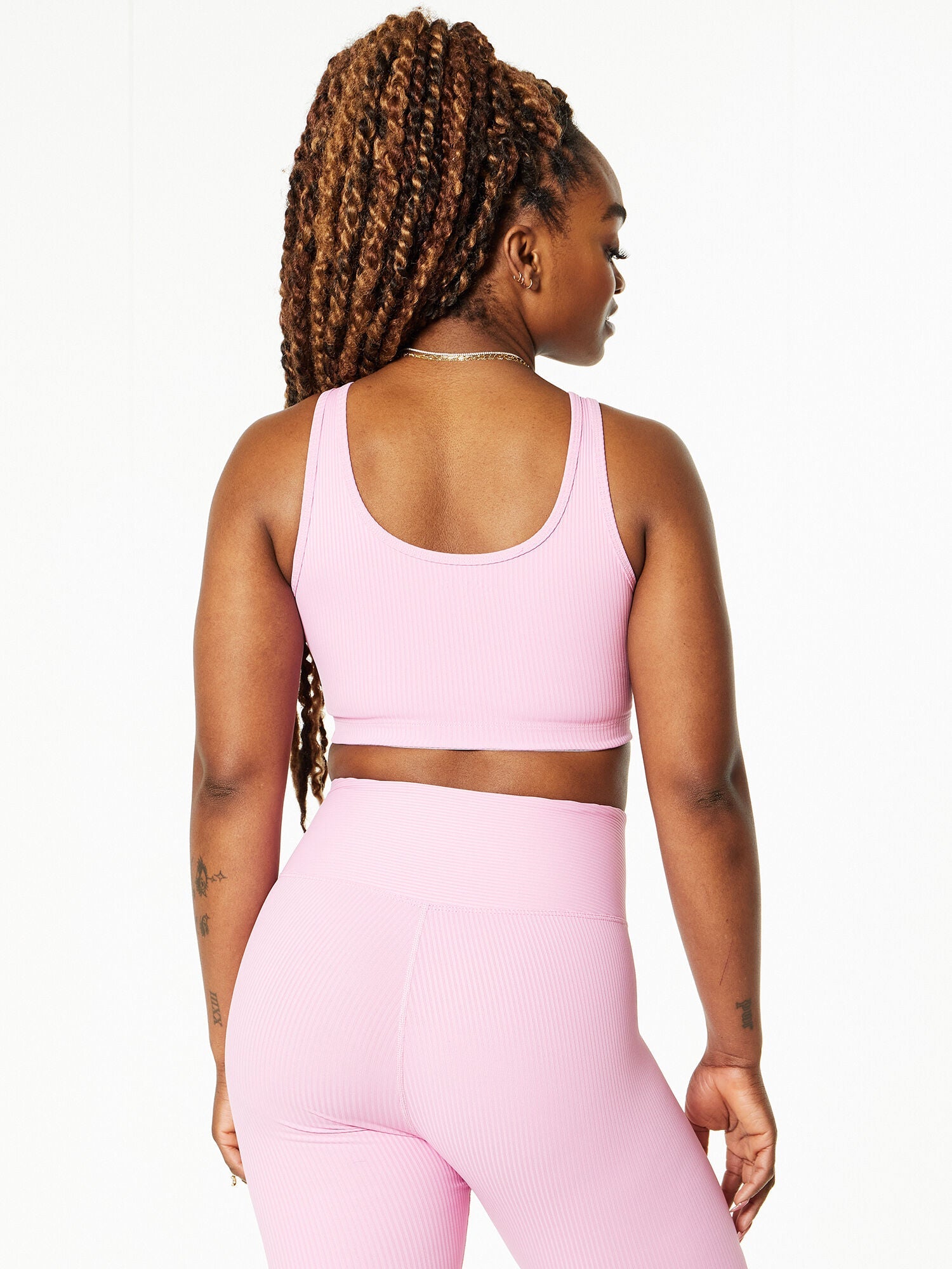 Year of Ours | Ribbed Football Bra | Pink