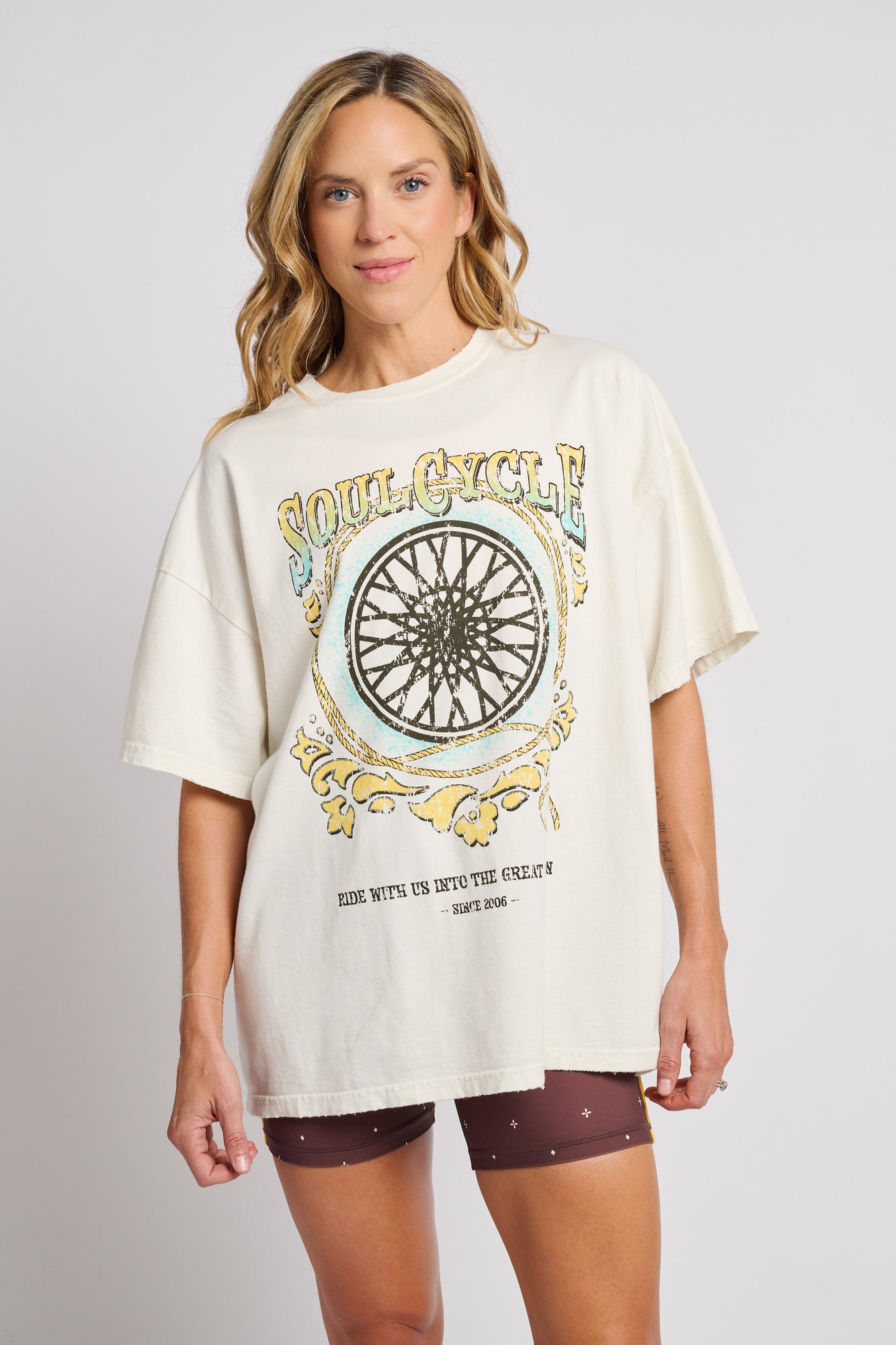 Unisex | Soul by SoulCycle | Ruby Tee | Off White