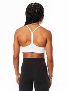 Lululemon | Flow Y Bra | White