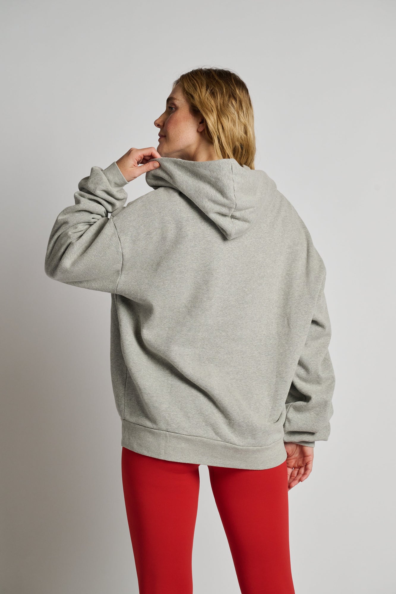 Soul by SoulCycle | Rae Zip Up Hoodie | Heather Grey