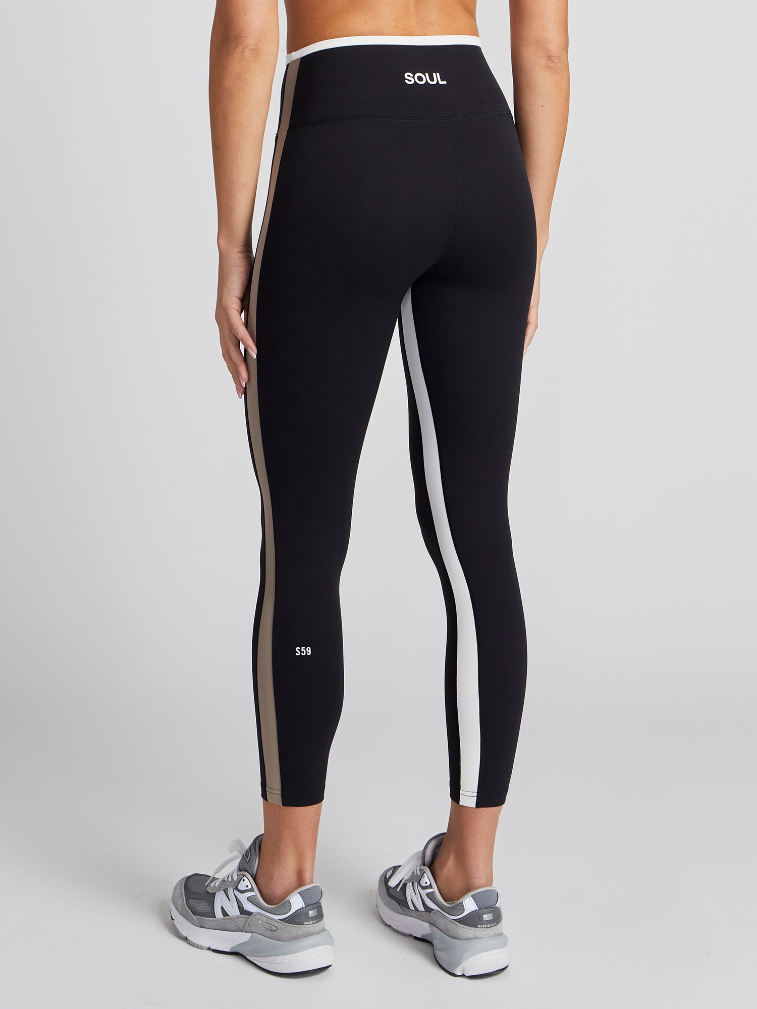 Women | SPLITS59 | Sam High Waist Rigor 7/8 | Black