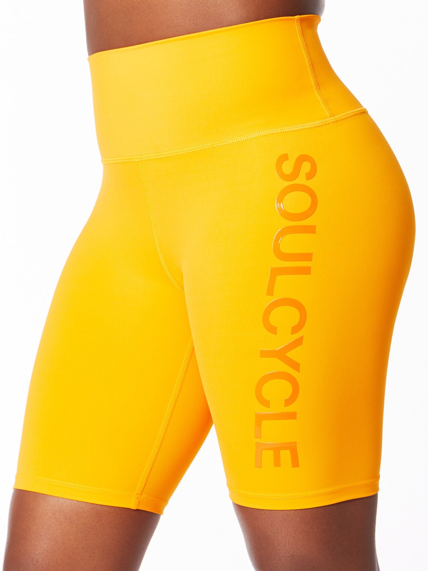 Women | Soul by SoulCycle | Milestone Bike Short 8" Orange | Orange