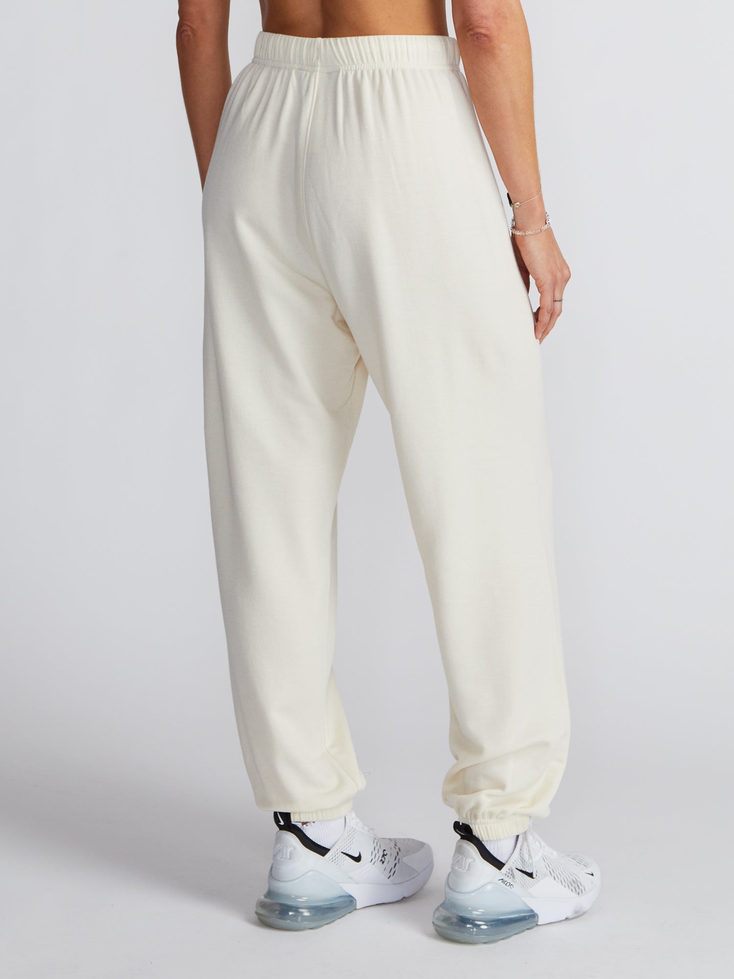 Women | SPLITS59 | Andie Oversized Sweatpant | Cream