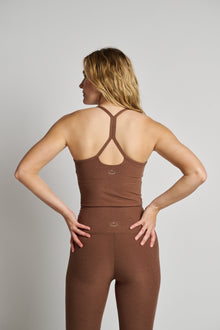 Women | Beyond Yoga | Spacedye Caught In The Midi High Waisted Legging | True Chocolate Heather