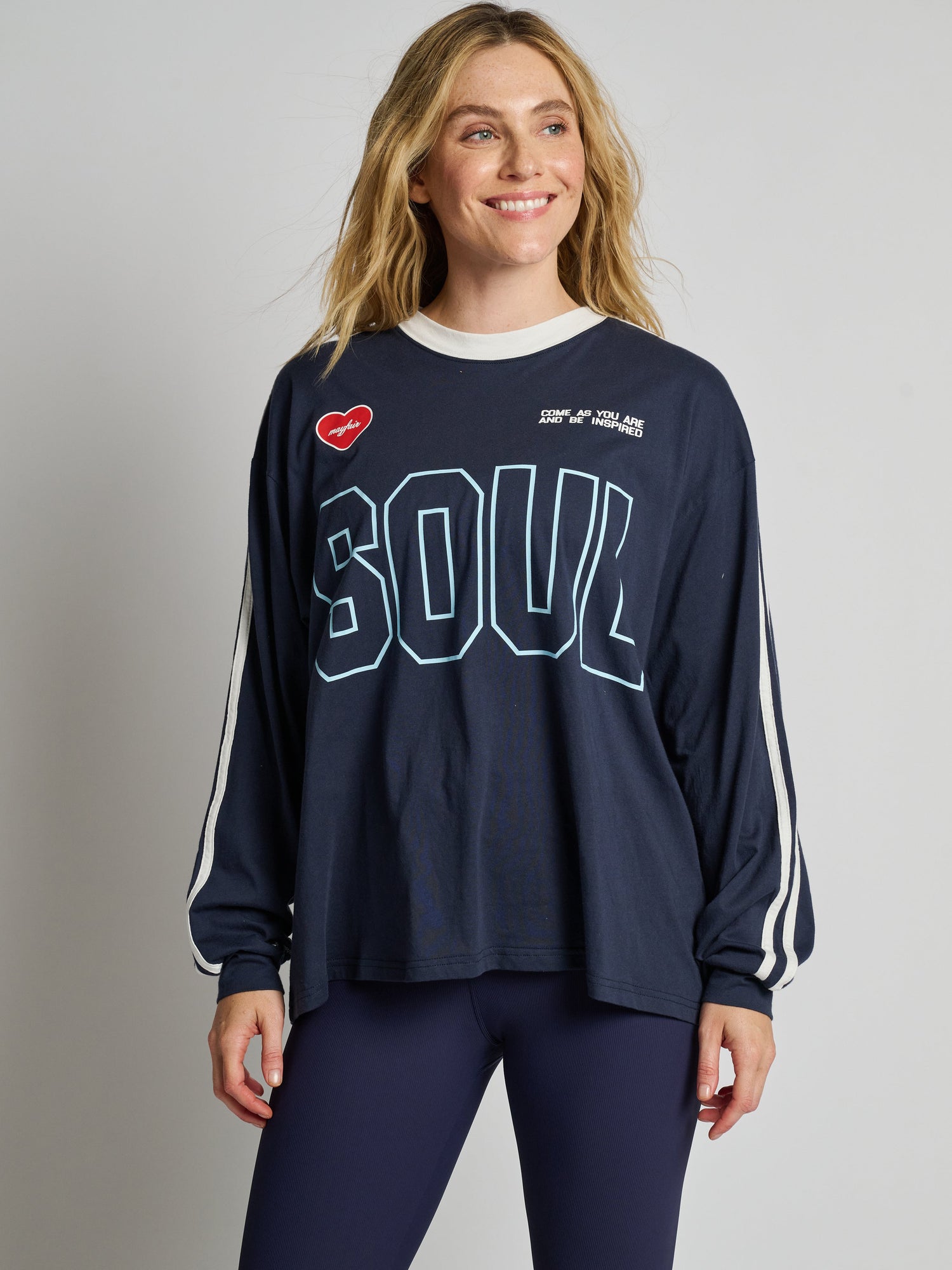 Women | The Mayfair Group | Soul Jersey | Blue