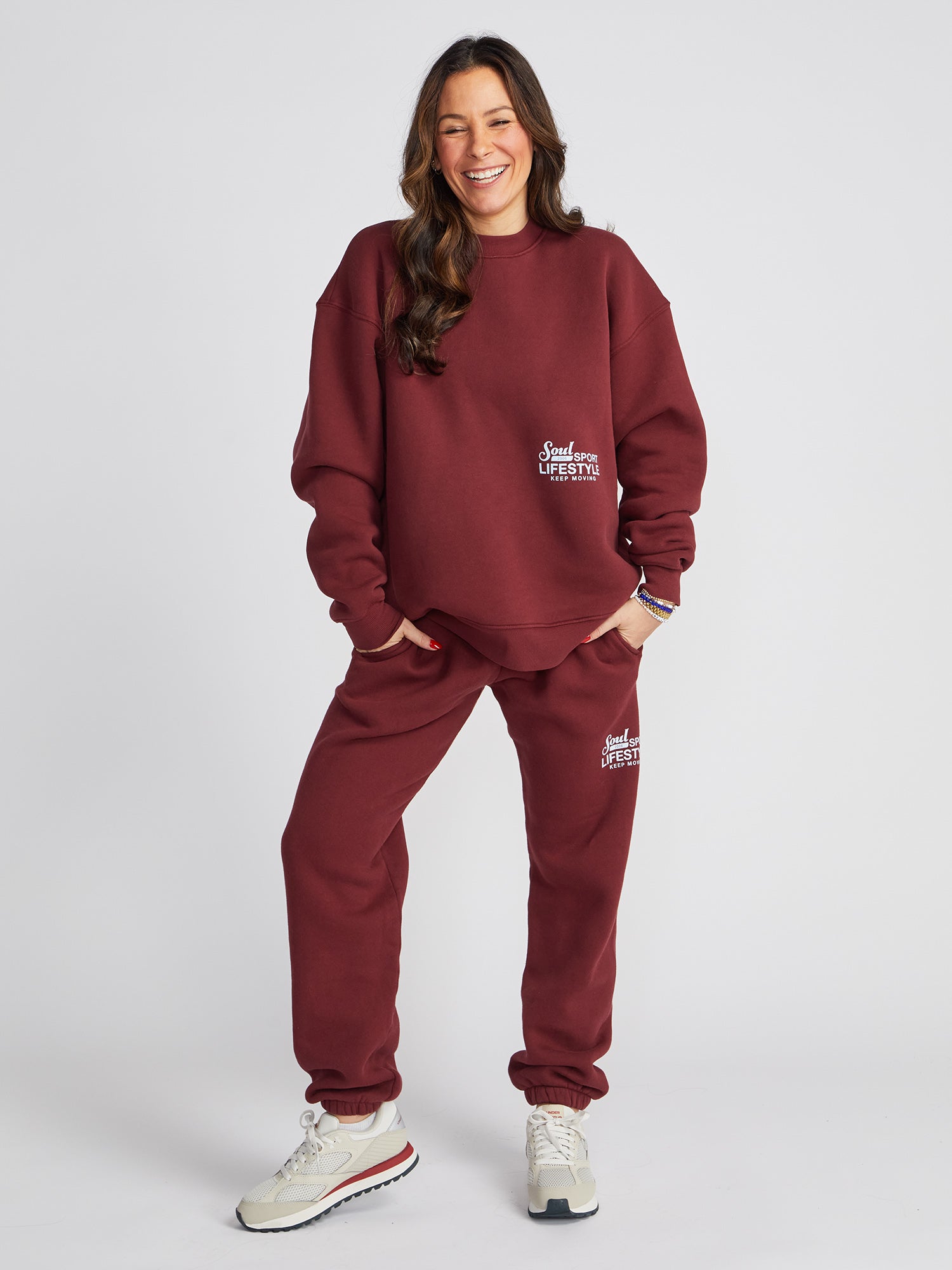 Women | Soul by SoulCycle | Soul Sport Sweatpant | Maroon